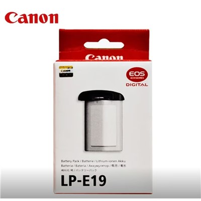 佳能（Canon） LP-E19相机电池/充电器 原装电池 适用于EOS R1/R3/1DX3/1DX2/1DX/1DS3/1D4/1D3等机型